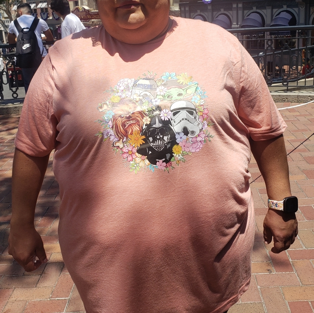 Custom made disney star Wars shirt